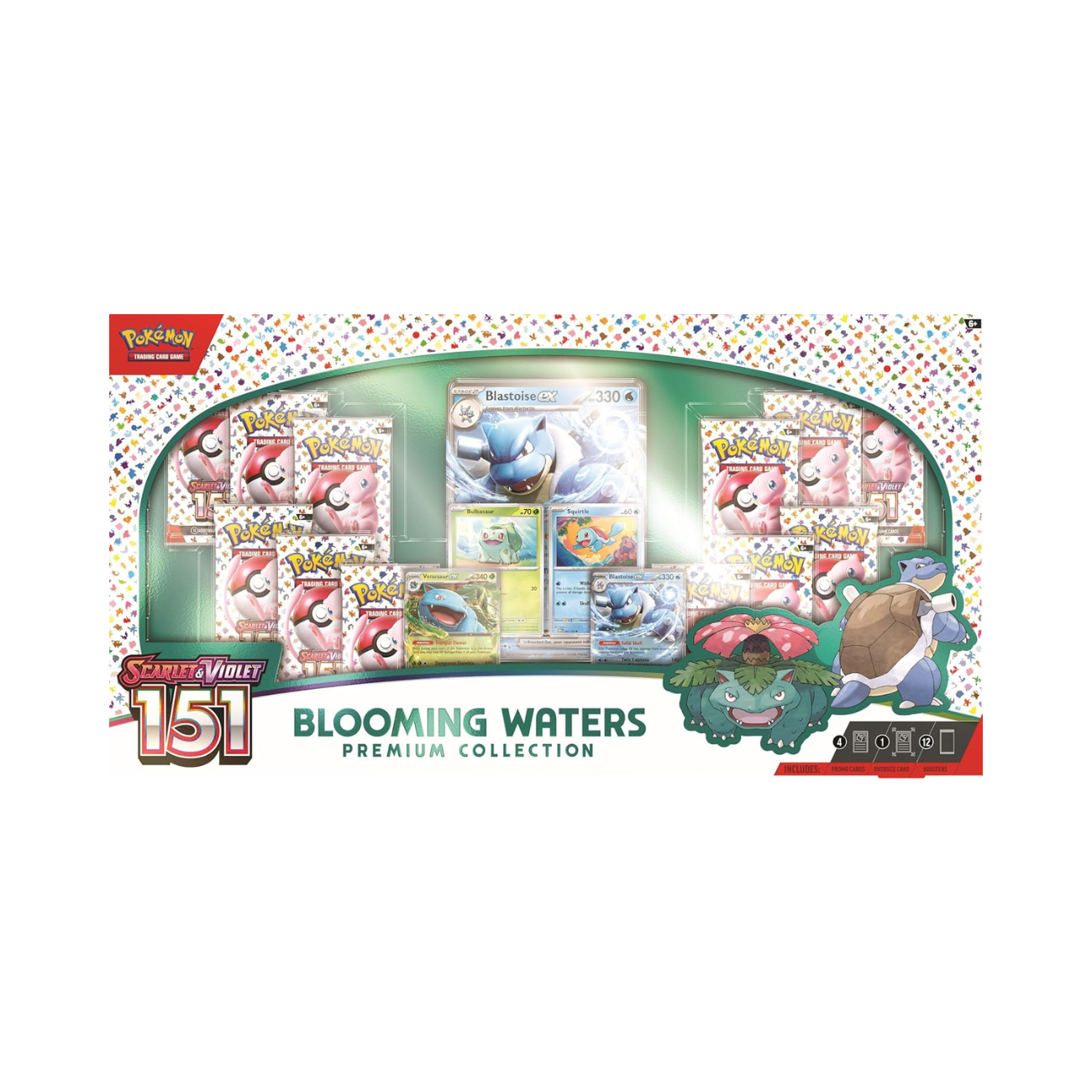 Pokemon TCG: Colección Blooming Waters 151 Premium