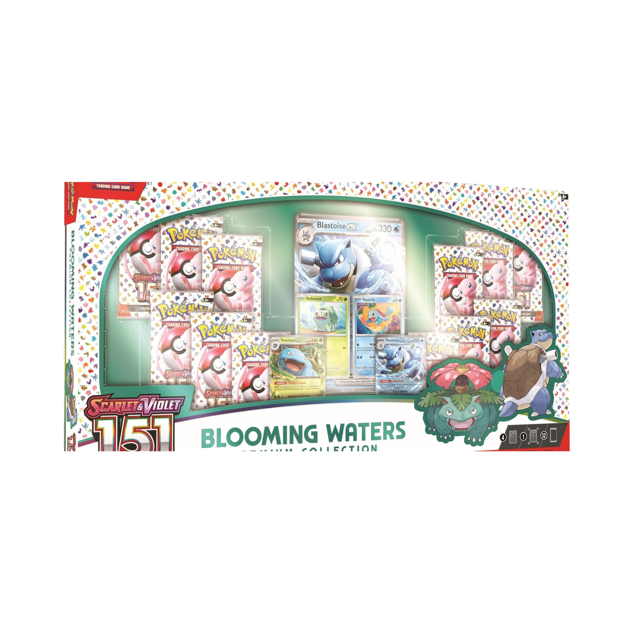 Pokemon TCG: Colección Blooming Waters 151 Premium