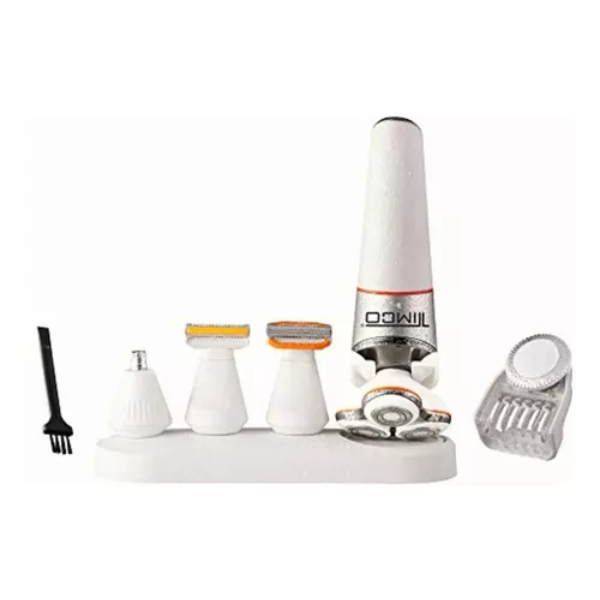 Rasuradora Timco BSK-12000 De Luxe 5 en 1 Blanca