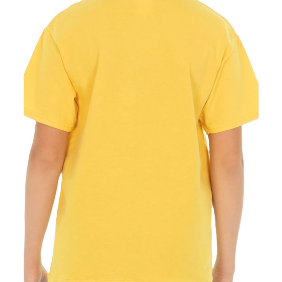 Playera Polo Piqué para Niños- Tallas 4 a la 16 - Color Amarillo - 100% Algodón