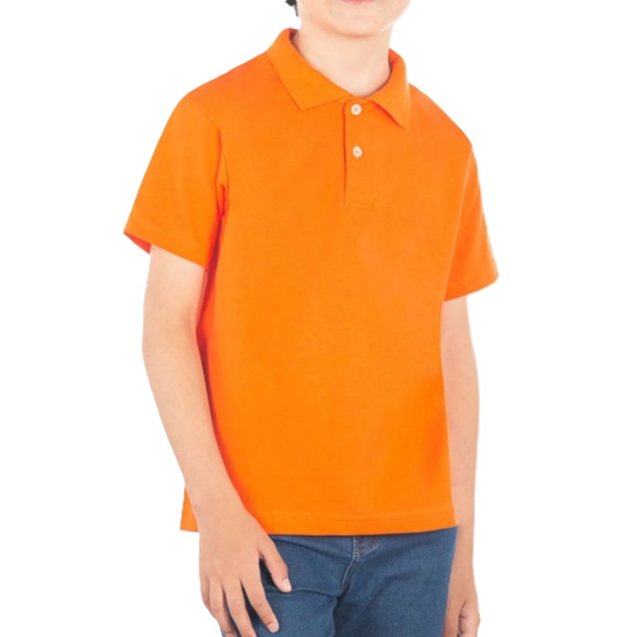 Playera Naranja Niño