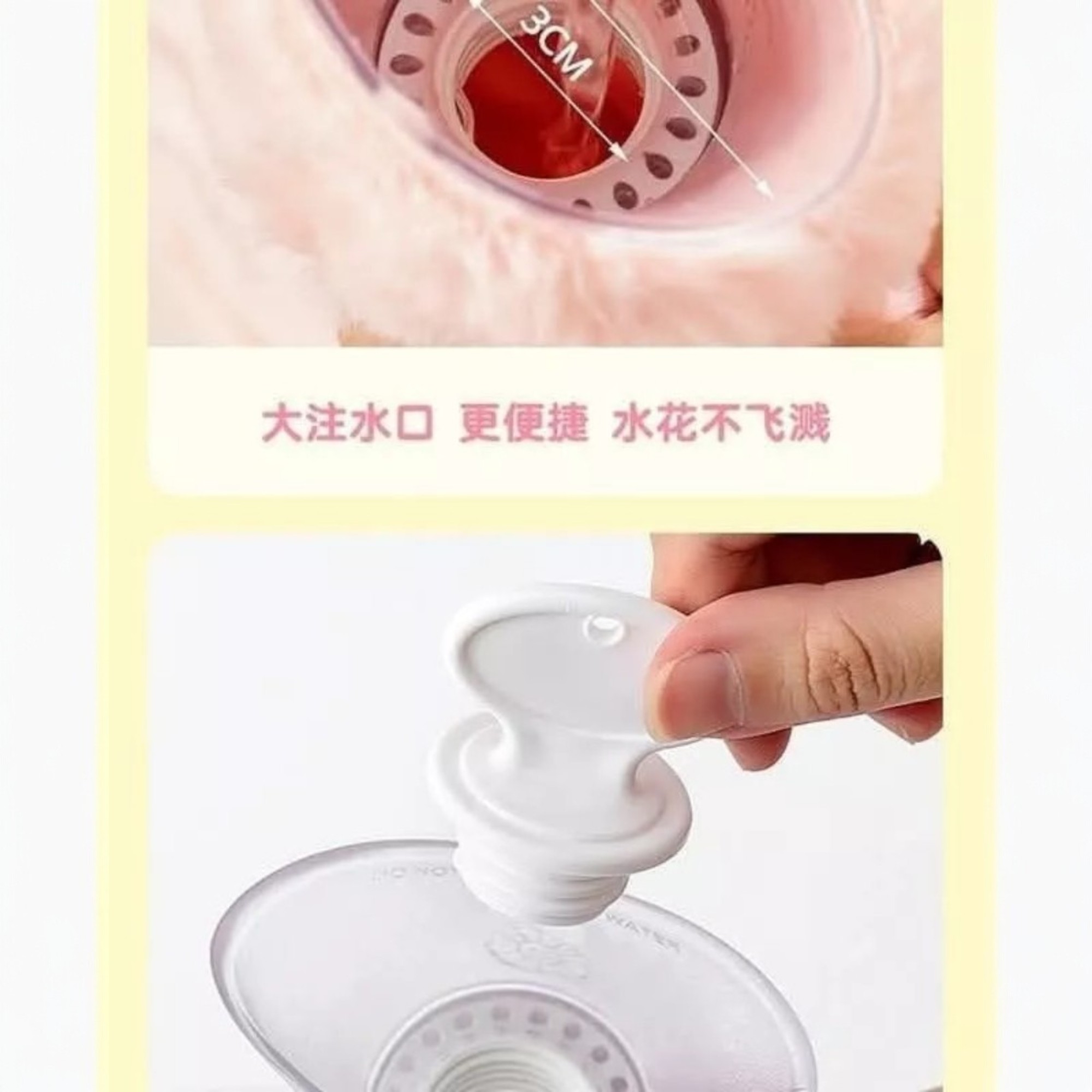 Sanrio Bolsa De Agua Caliente Para Colico Peluche Menstrual, pochaco 850 ml