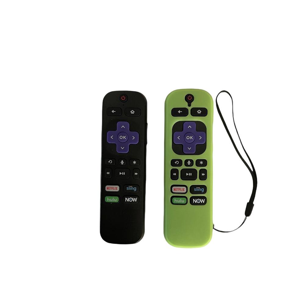 Control Compatible con Roku Stick Mas Funda Incluida