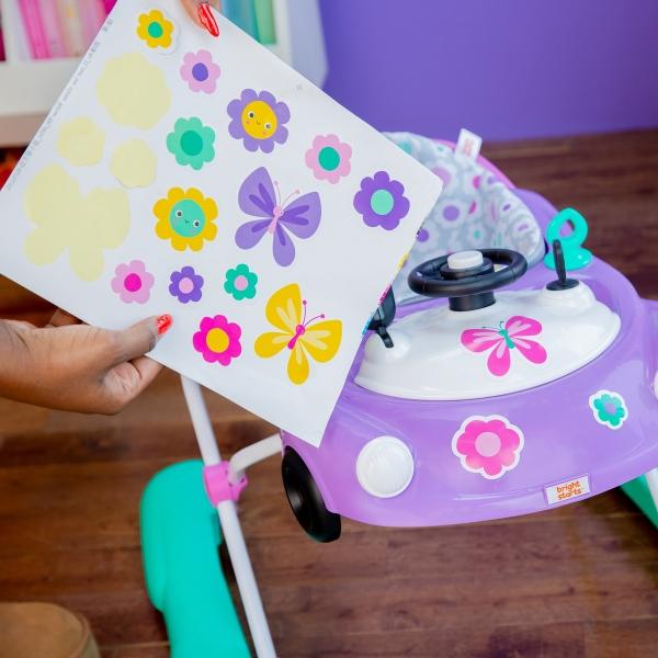 Andadera Bright Starts Little Speedster 3 En 1 Portátil rosa