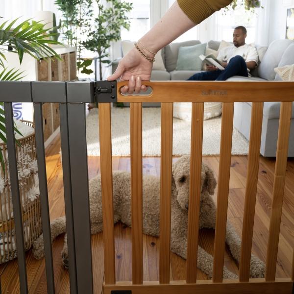 Puerta De Seguridad Para Niños Summer West End Honey Oak