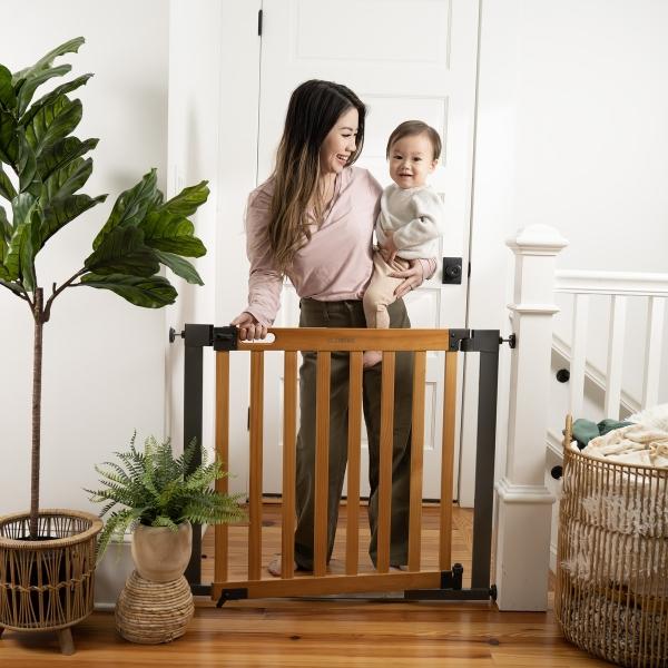 Puerta De Seguridad Para Niños Summer West End Honey Oak