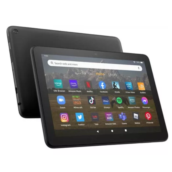 Amazon-Fire HD8 B099Z8HLHT, 8", HD Tablet Wi-Fi 32 Gb Negra