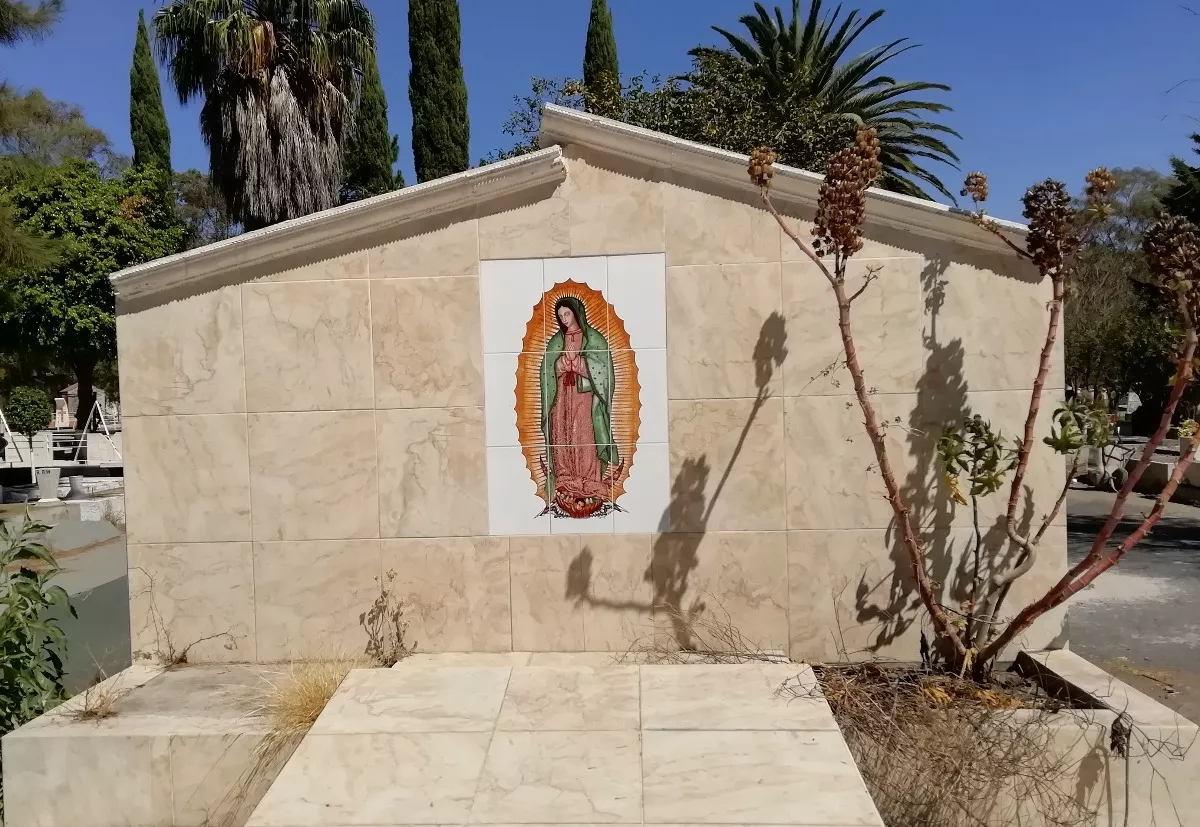 Virgen de Guadalupe Cuadro Imagen Mural 60x90 cm en Azulejo Cerámica