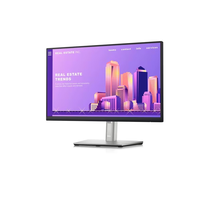 Monitor Dell P2222H LCD 21.5", 1920x1080 Full HD, 60Hz, HDMI/DisplayPort, Negro/Plata.