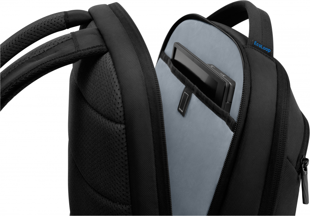 Dell Mochila EcoLoop Pro para Laptop 15”, Negro.