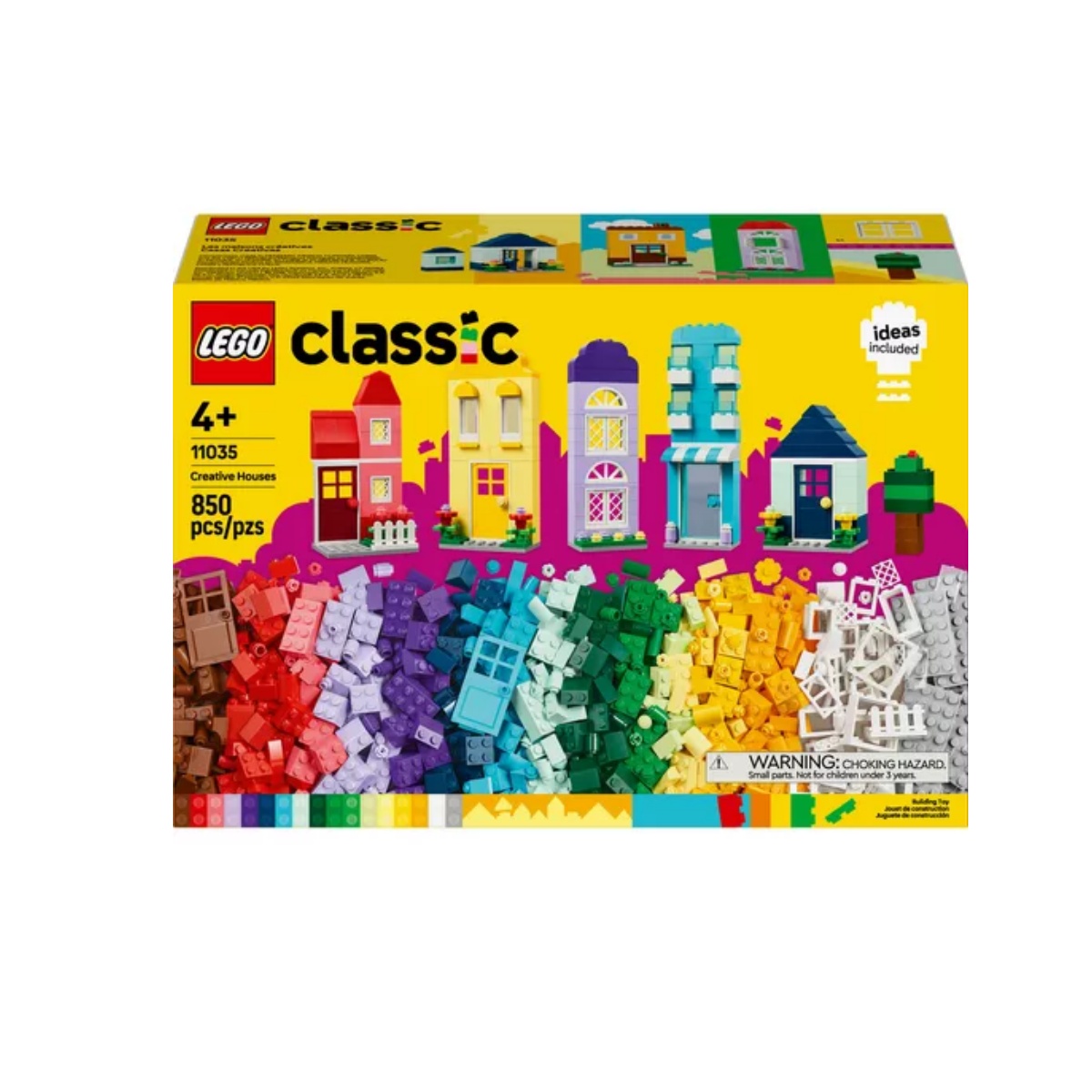 LEGO 11035 Bloques Casas Creativas Clasicos 850 Piezas