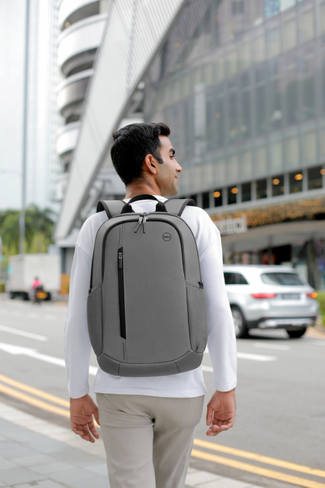 Dell Mochila EcoLoop Urban para Laptop 15”, Gris.