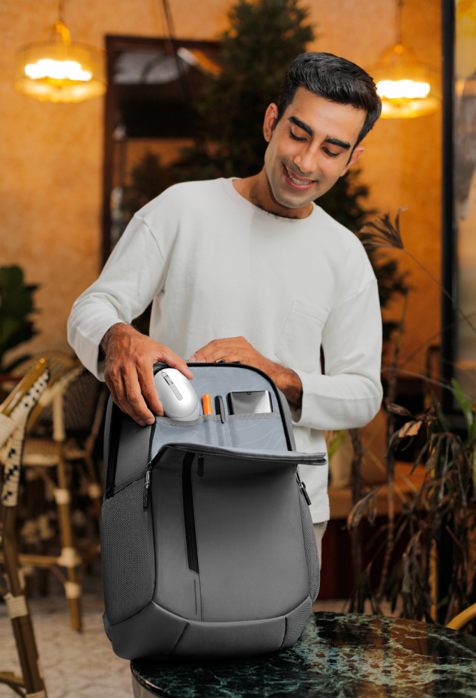 Dell Mochila EcoLoop Urban para Laptop 15”, Gris.