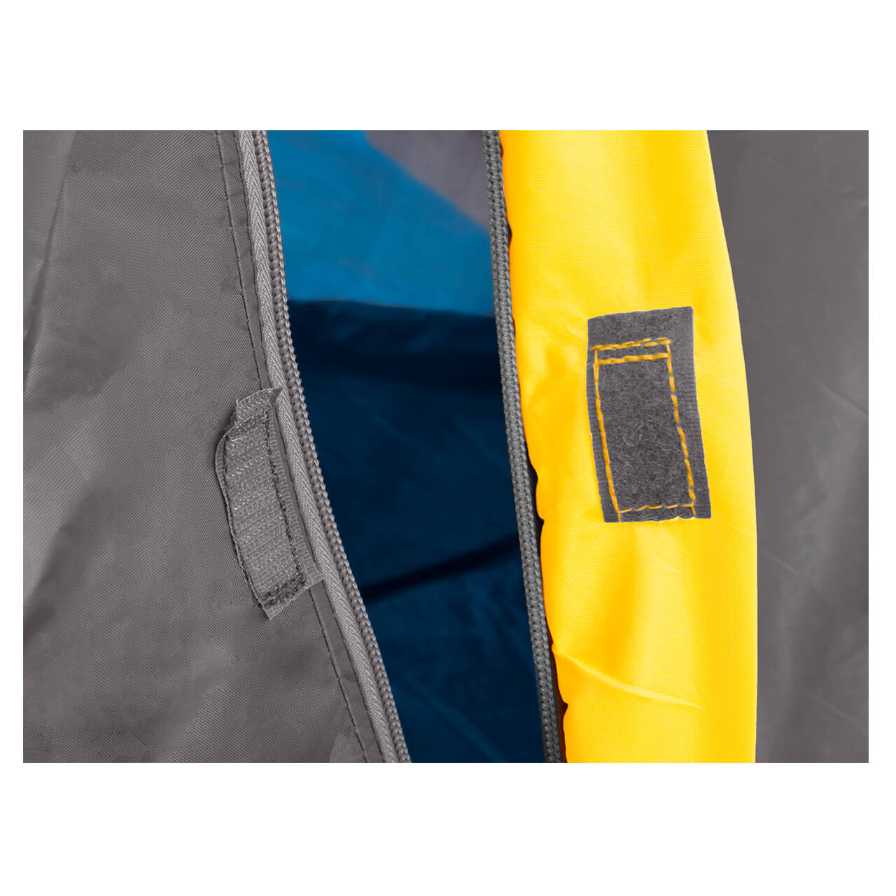 Tienda de playa Nat Geo BEACH SHELTER para 2 personas, resistente a llovizna, gris con azul
