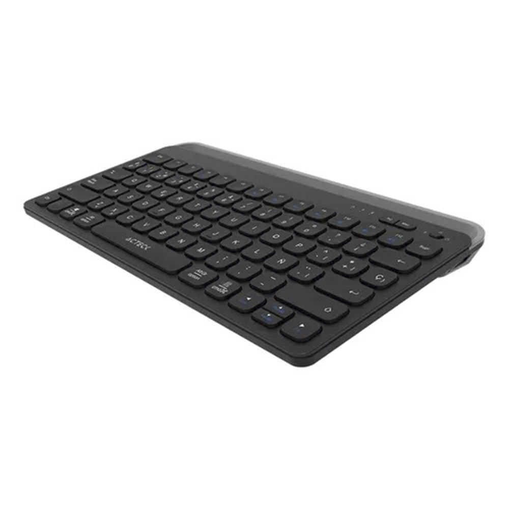 TECLADO ACTECK INSPIRE TREK TI737 NEGRO 2.4 MHZ BT RECARGABLE ELITE AC-940122