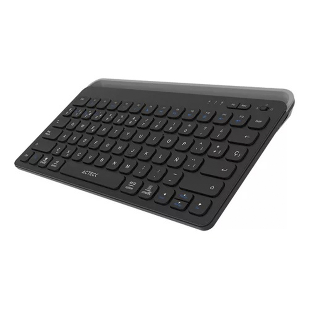 TECLADO ACTECK INSPIRE TREK TI737 NEGRO 2.4 MHZ BT RECARGABLE ELITE AC-940122