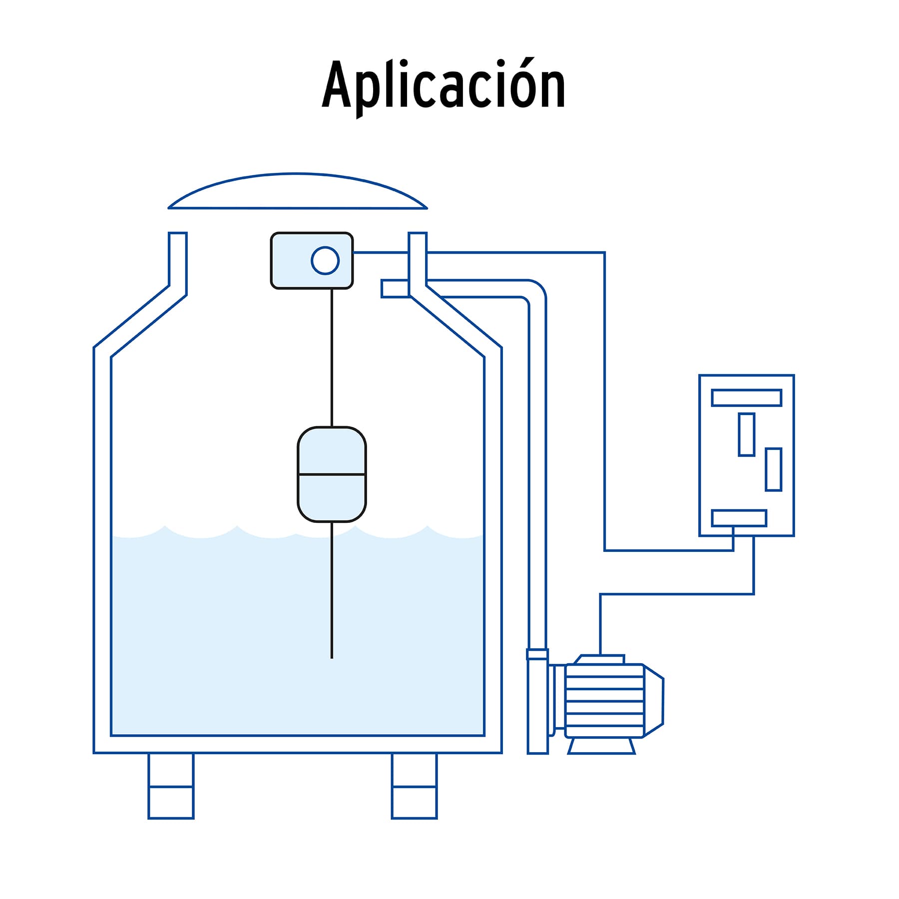  Flotador Eléctrico Electro nivel Interruptor para Tinacos FL-969 FOSET 