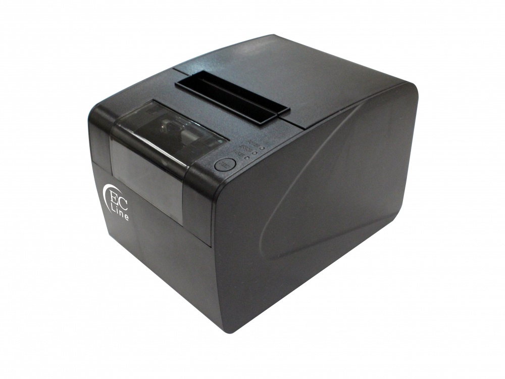 EC Line EC-PM-80250, Impresoras de Tickets, Térmica, Ethernet, Serial, USB, Negro.