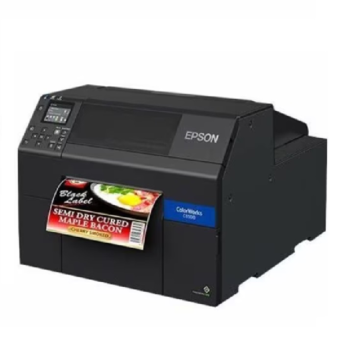 Epson ColorWorks CW-C6500, Impresora de Etiquetas, Inyección, 1200 x 1200DPI, USB 2.0, Negro.