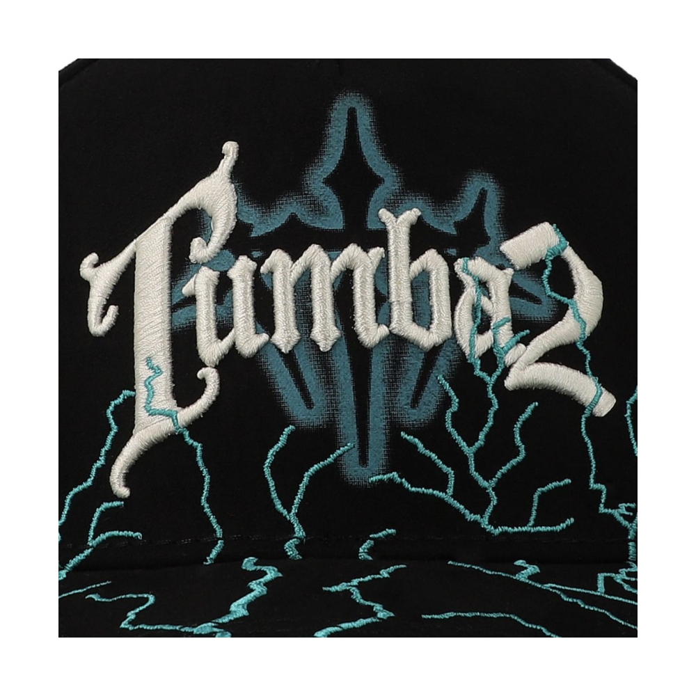 Gorra Cash Only Curva Tumba2 Cruces Negro 22025011