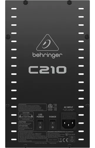 Bocina Behringer C-210 Activa 200w Color Negro