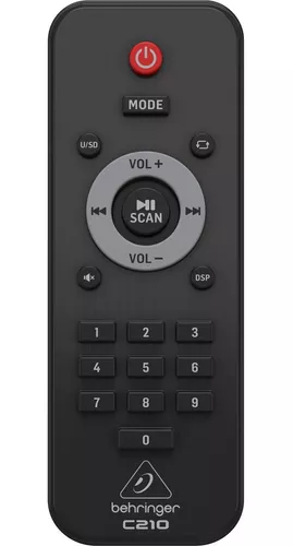 Bocina Behringer C-210 Activa 200w Color Negro