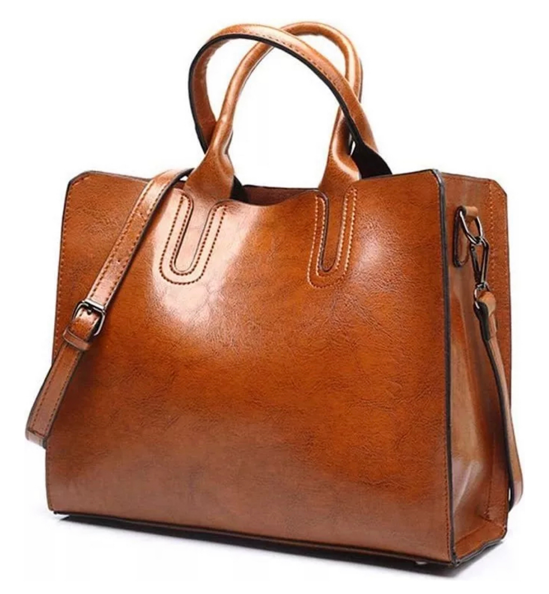 Bolso Weituro De Hombro Con Asa Superior Cuero Pu De Bolsas De Mujer Color 