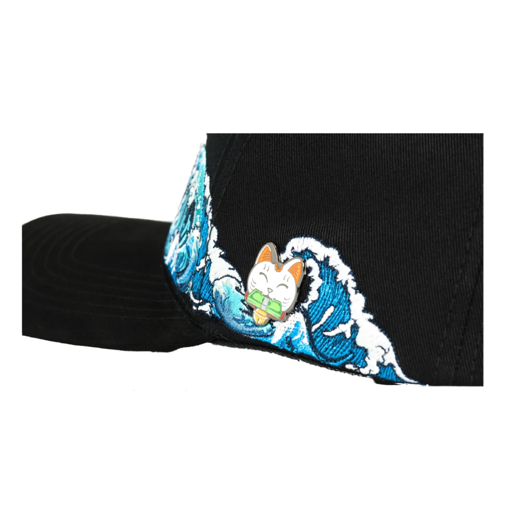 Gorra Cash Only Curva LA Meets the Ocean Negro 022025020