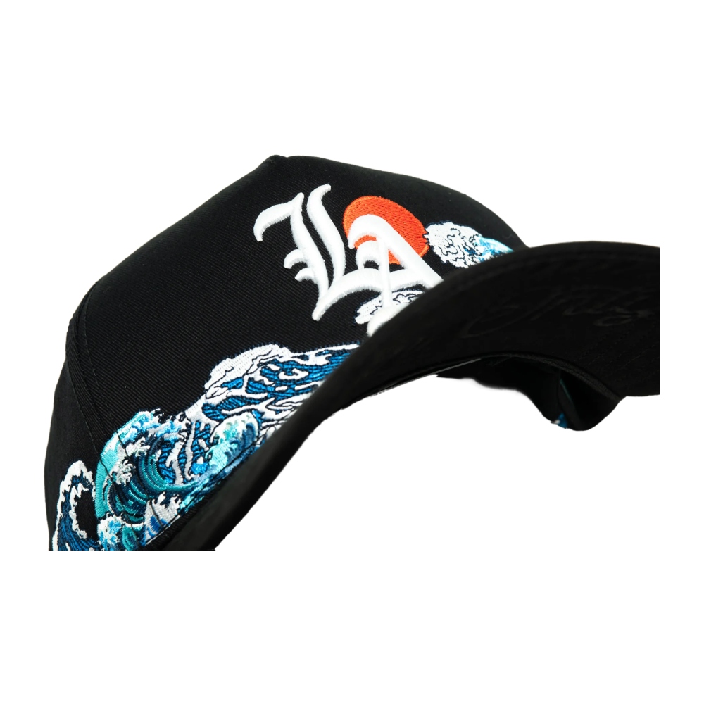 Gorra Cash Only Curva LA Meets the Ocean Negro 022025020