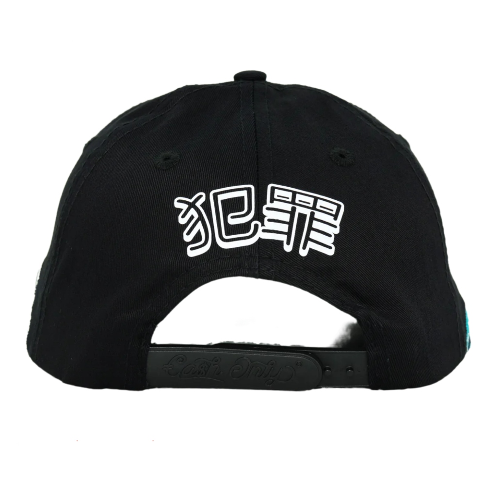 Gorra Cash Only Curva LA Meets the Ocean Negro 022025020