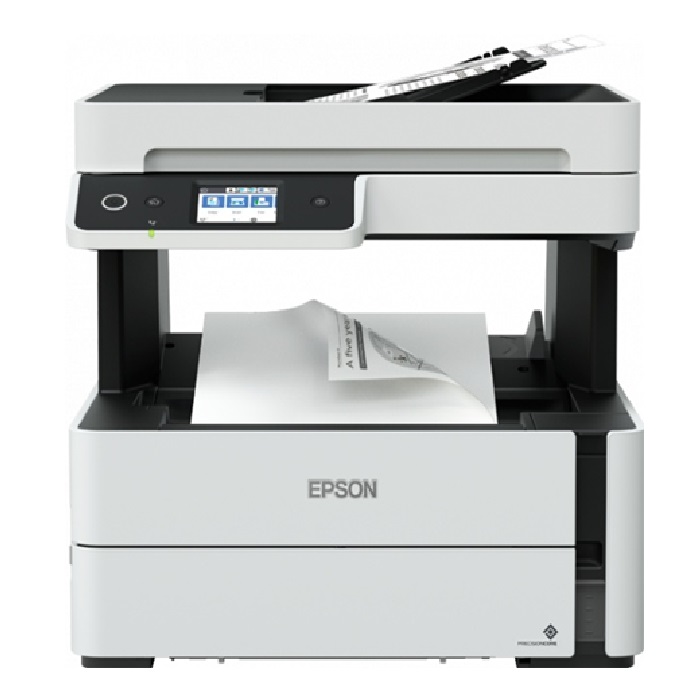 Multifuncional Epson EcoTank M3180, Blanco y Negro, Inyección, Tanque de Tinta, Inalámbrico, Print/Scan/Copy/Fax.