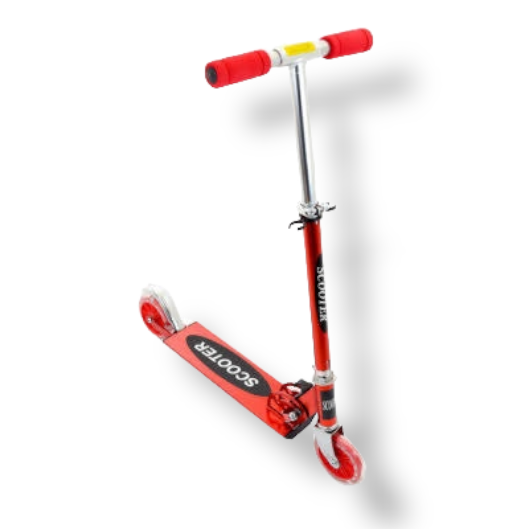Scooter plegable-ROJO