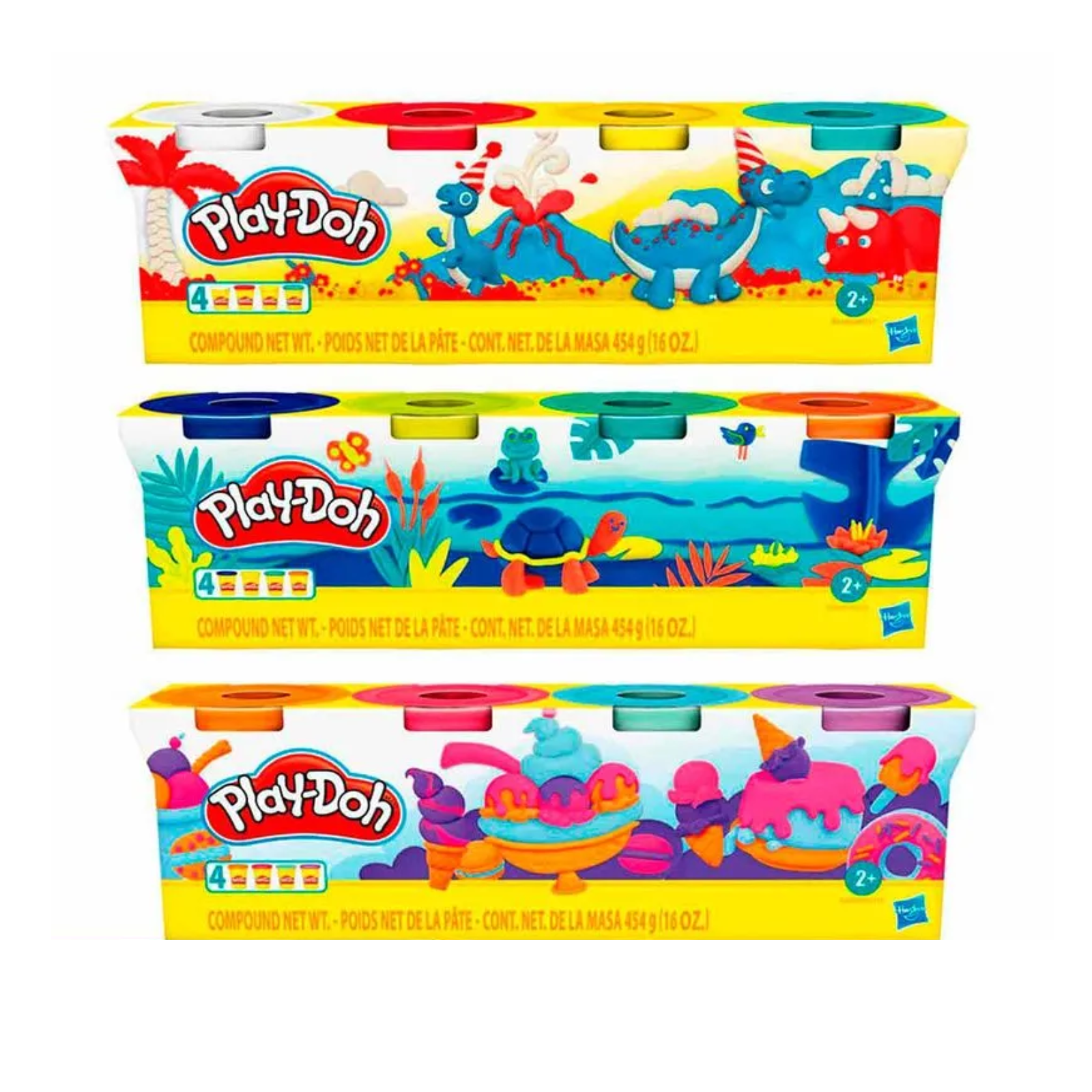 Plastilina 4 pack colores Play Doh Hasbro B5517