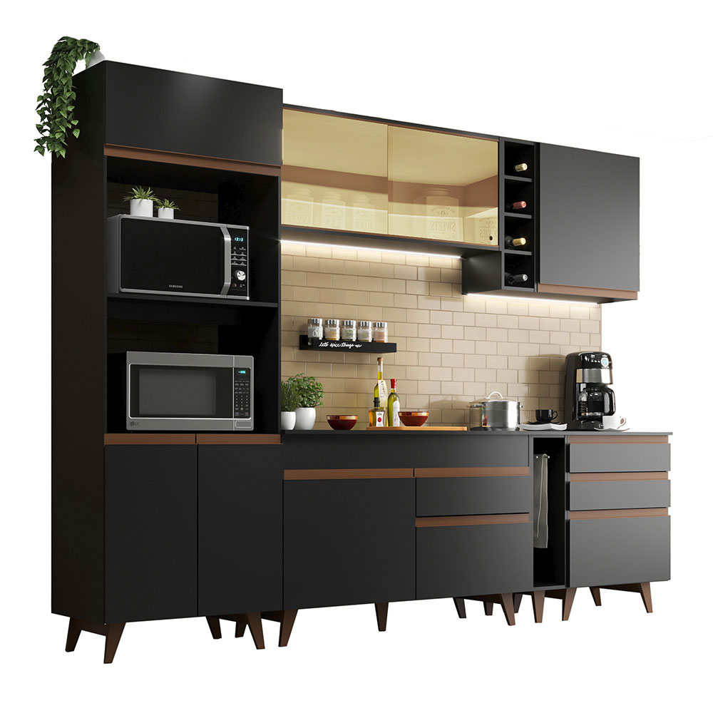 Cocina Integral Completa Modular Madesa Reims 270cm NN 01