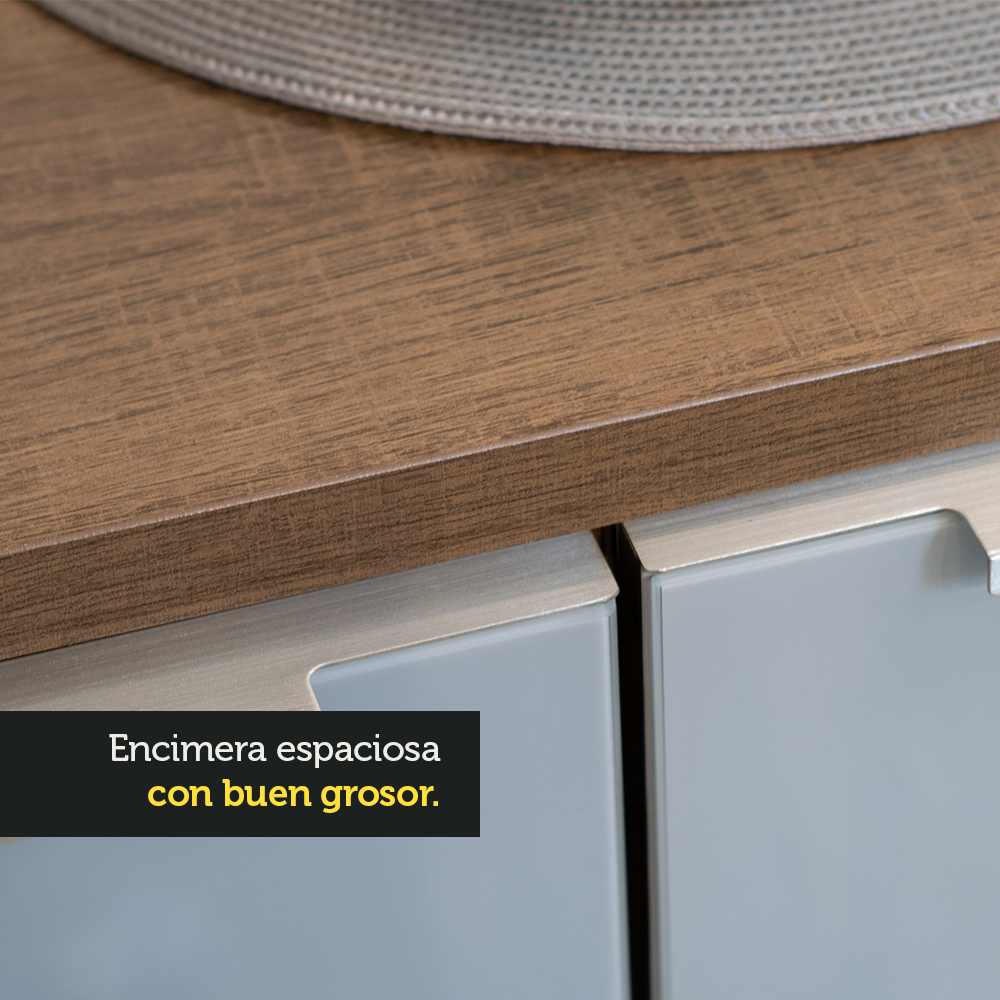 Tablero Para Mueble De Cocina 120 Cm Madesa Marron