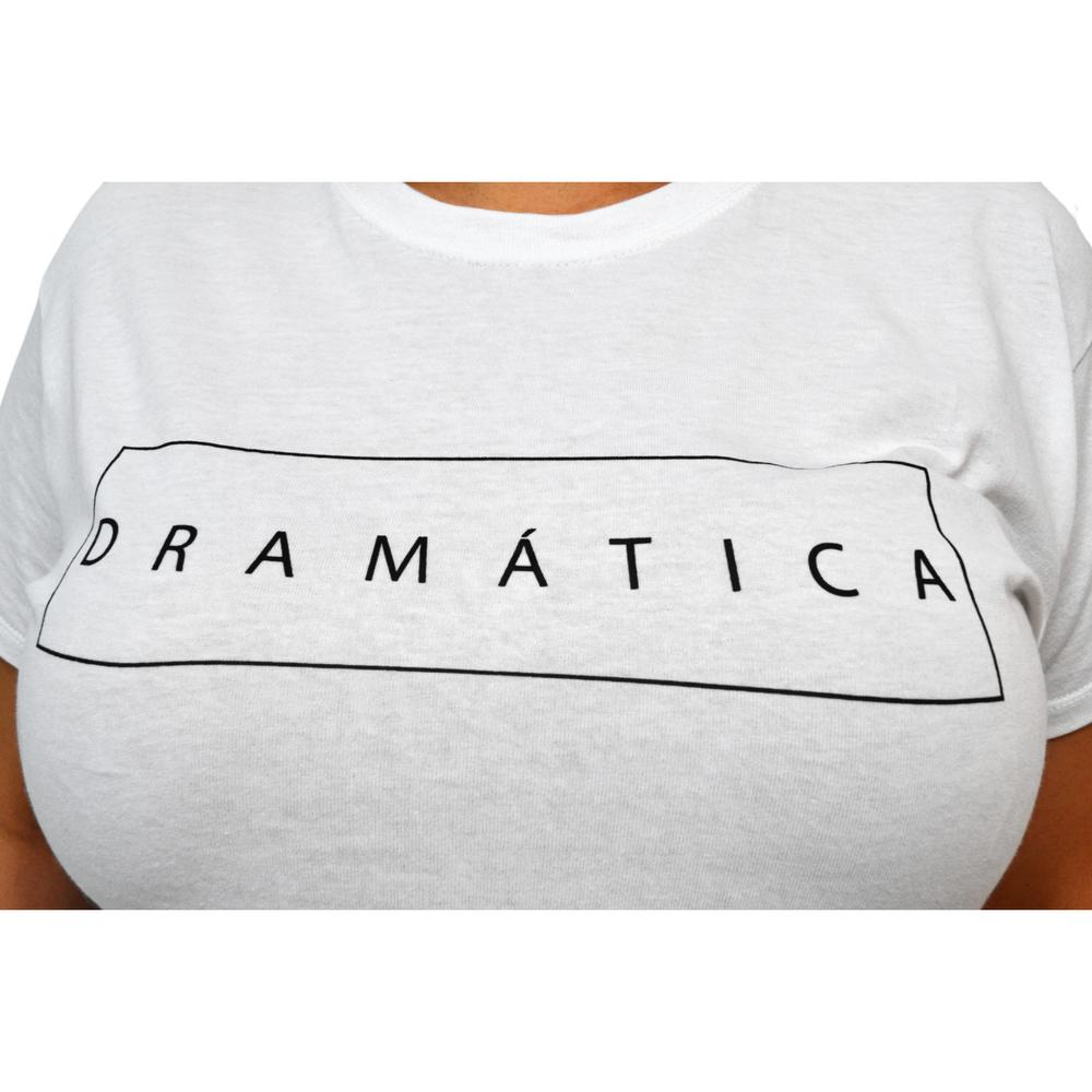Playera talla extra, modelo 9001-43 dramática (Blanco)