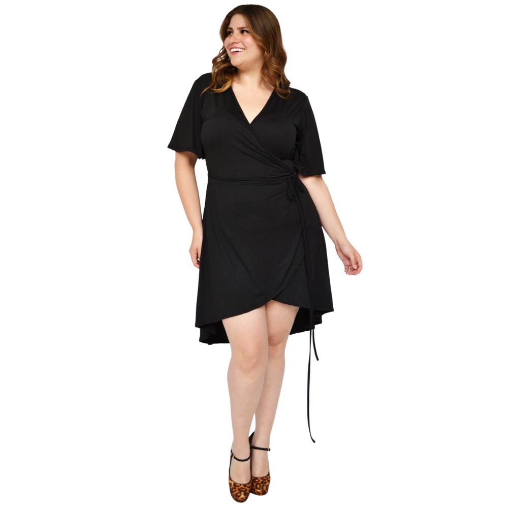 Vestido strech Roman Fashion/Tallas Extras, 4211 (Negro)
