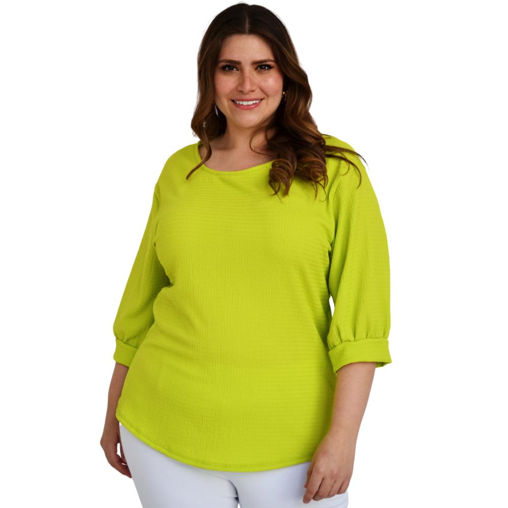 Blusa casual Roman Fashion/Tallas Extras, 1814 (Lima)