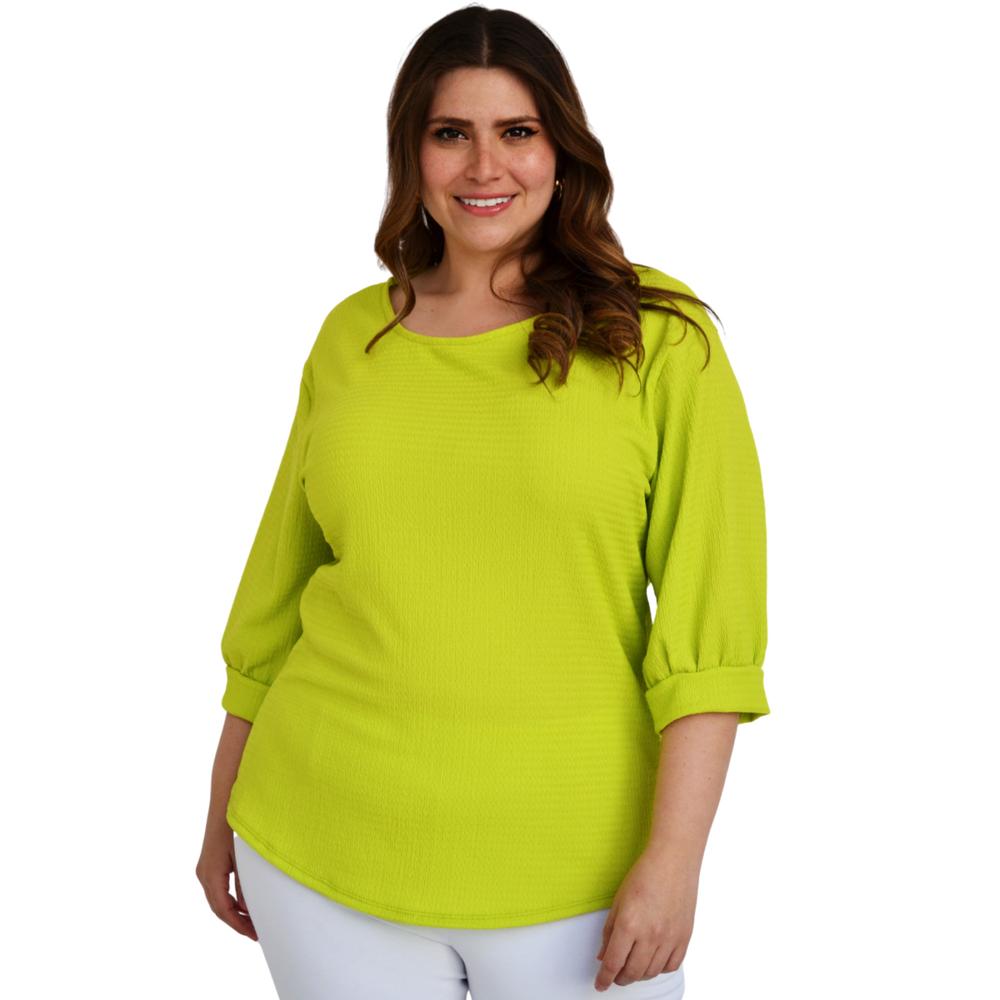 Blusa casual Roman Fashion/Tallas Extras, 1814 (Lima)