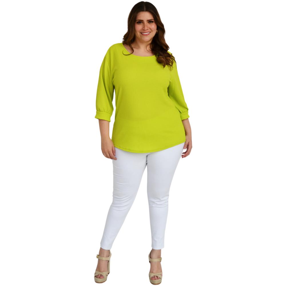 Blusa casual Roman Fashion/Tallas Extras, 1814 (Lima)