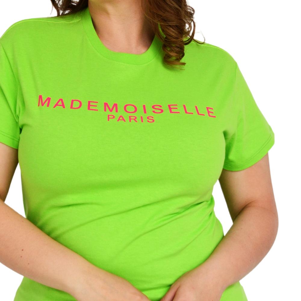 Playera Roman Fashion /Tallas Extras, 9001-20 Mademoiselle (Verde)
