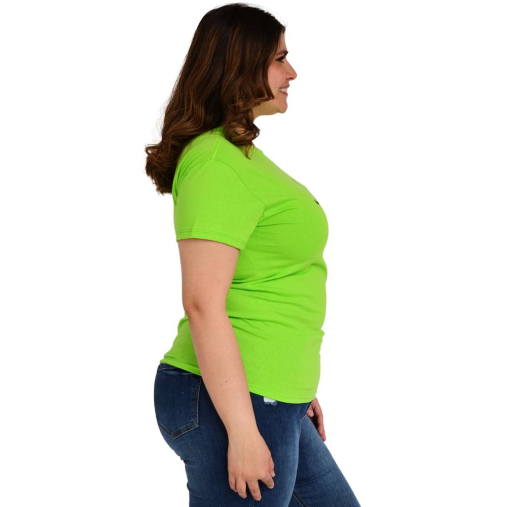 Playera Roman Fashion /Tallas Extras, 9001-20 Mademoiselle (Verde)
