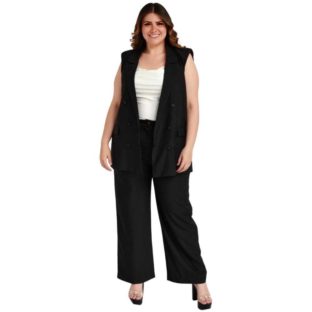 Conjunto de vestir Roman Fashion /Tallas extras, 1030 (Negro)