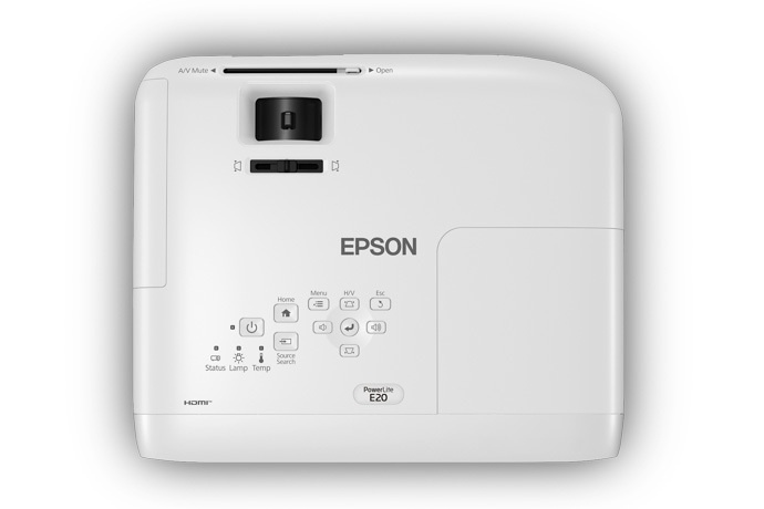 PROYECTOR EPSON POWERLITE E20 3400 LUMENS V11H981020