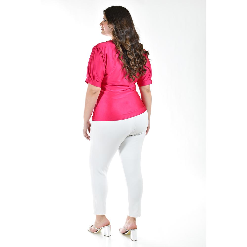 Blusa escote V Roman Fashion /Tallas Extras, 1772 (Fiusha)