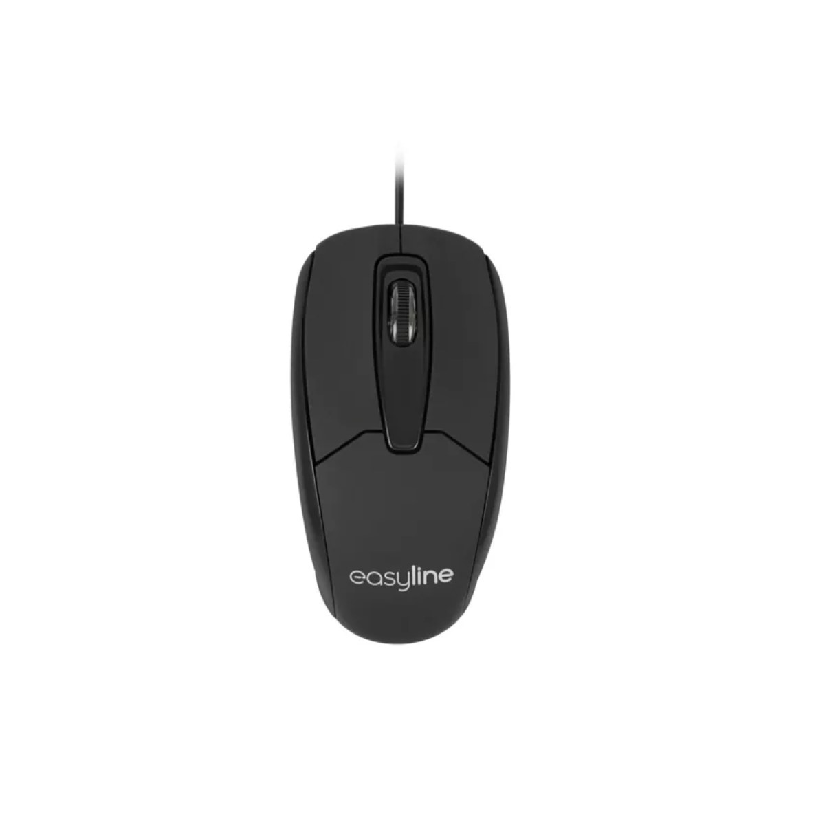 MOUSE Negro USB 1000DPI USB CABLE PC LAPTOP CASA OFICINA ESCUELA CLASE NEGRO EASY LINE PC LAP