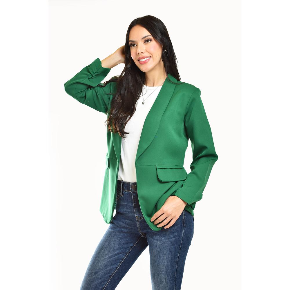 Blazer manga 3/4 Roman Fashion /Juvenil, 12255 (Verde)