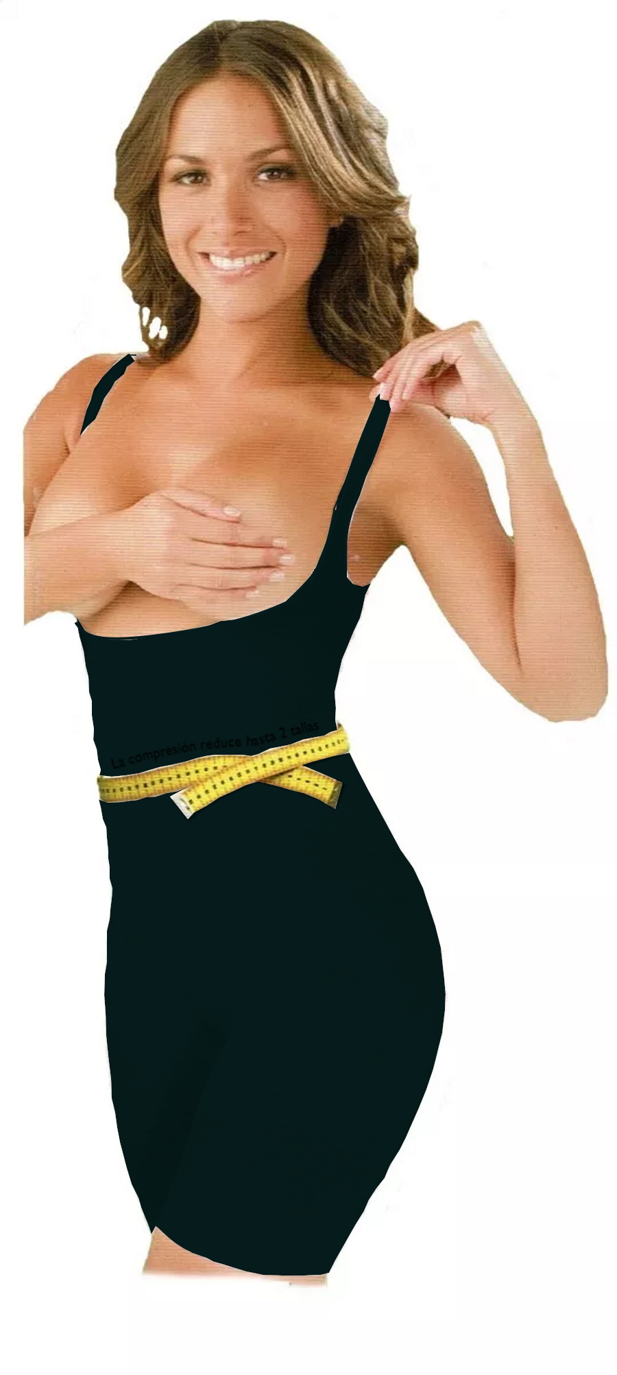 Faja Body Boxer Senos Libres Ultra Perfect Alto Control Modelo 201, Body Siluette.