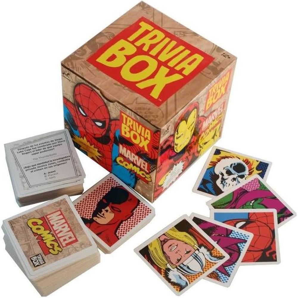 Caja Trivia Marvel Comics