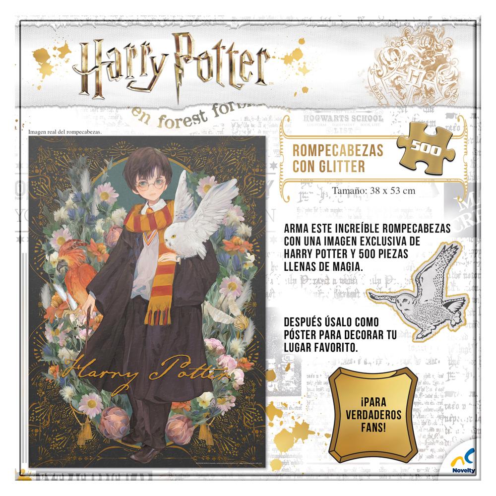 Rompecabezas Harry Potter Glitter 500 piezas